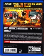 PlayStation Vita Resistance Burning Skies  Back CoverThumbnail